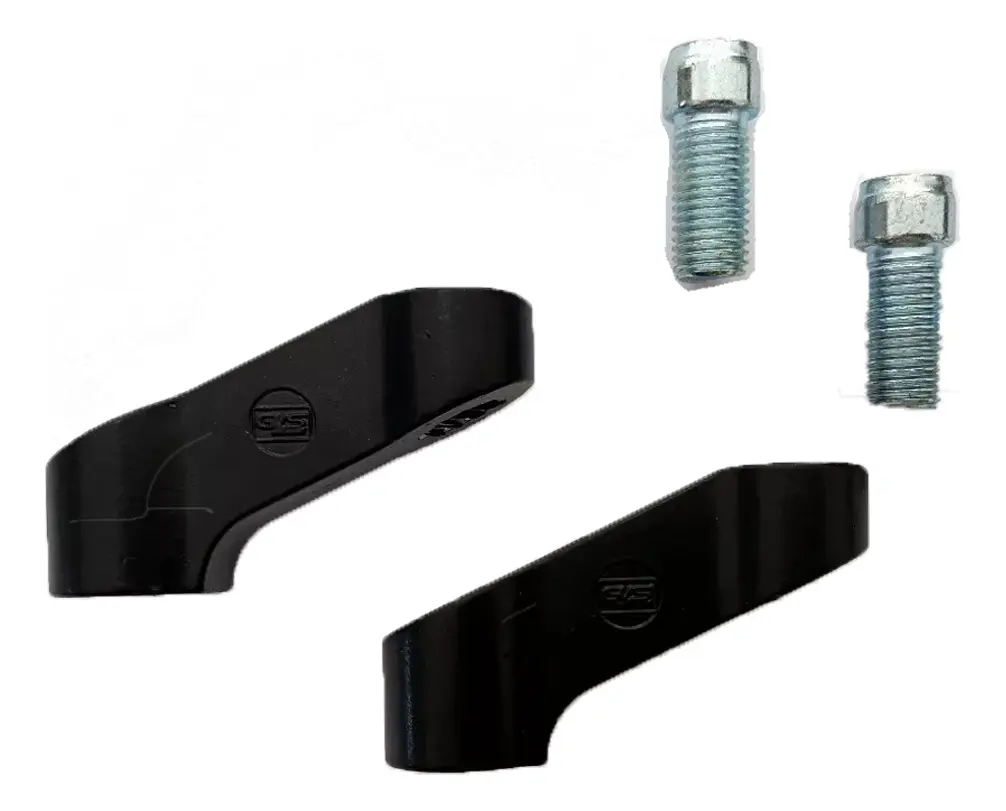 Extensor Retrovisor Parafuso Preto Gvs Par Honda - 2