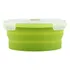 Recipiente Para Alimentos Dobrável De Silicone Redondo - 1