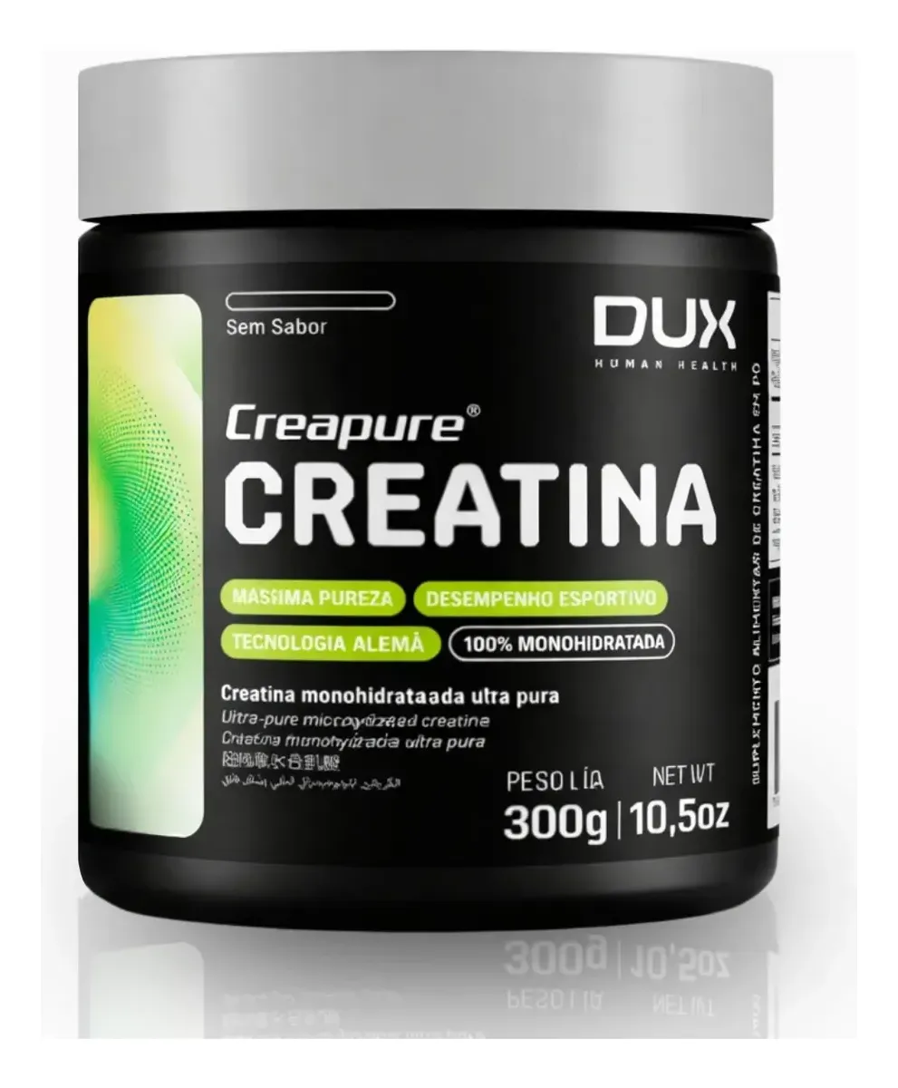Creatina Dux 100% Creapure 300g Monohidratada Pura - 1