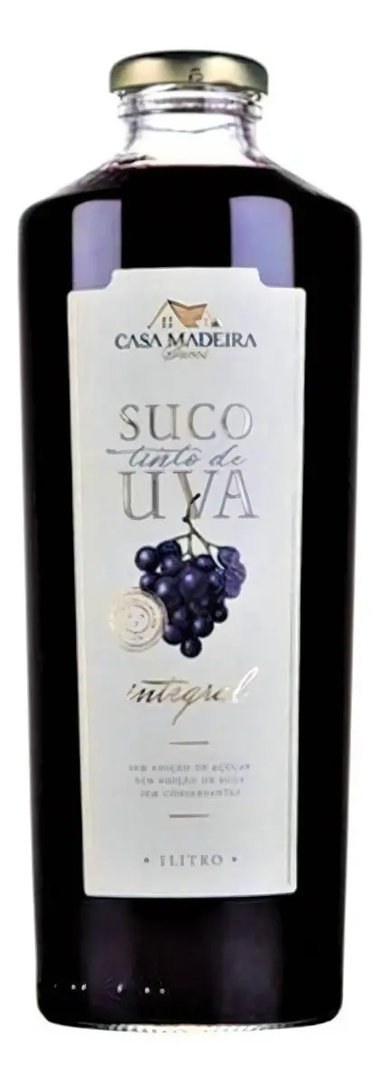 Suco de Uva Integral 1 Litro - Casa Madeira - 1