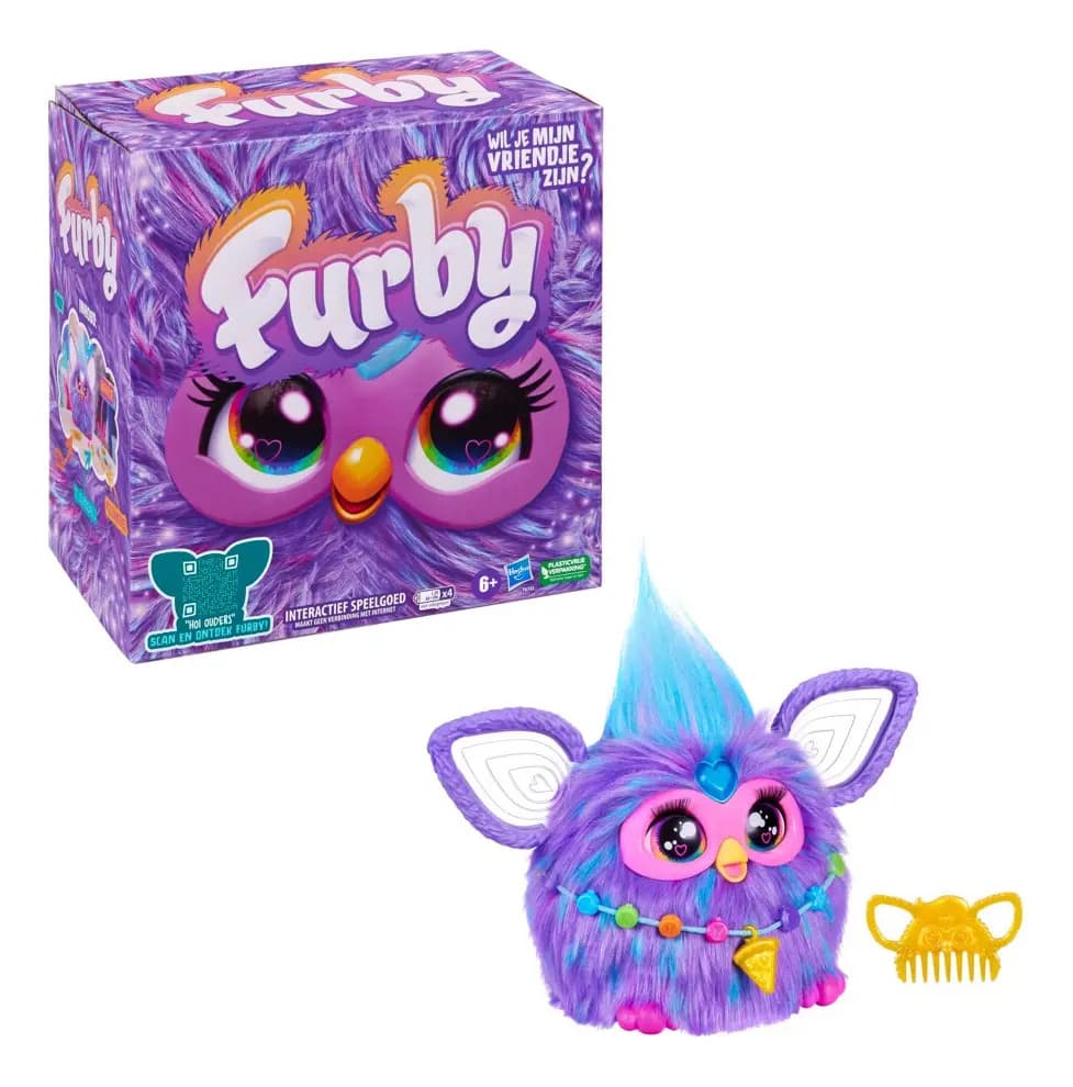 Brinquedo Interativo De Pelúcia Furby Laranja - 2