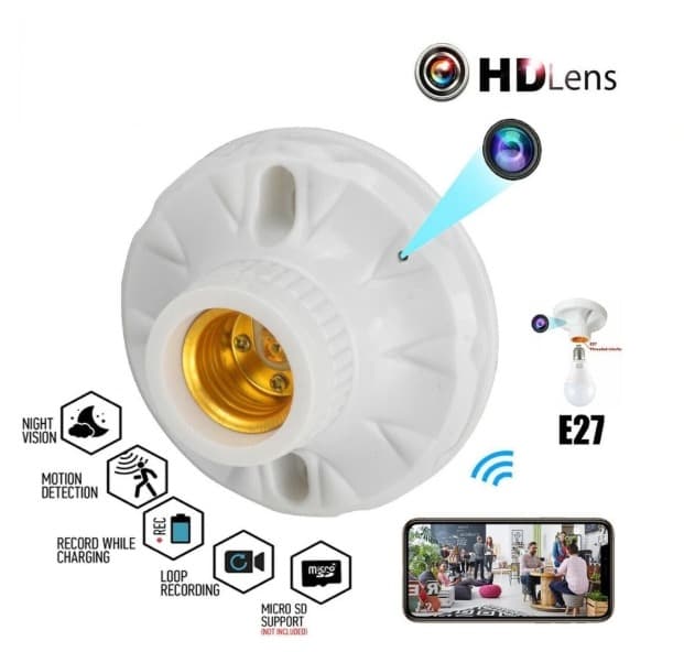 2k Mini Câmera Espião Diy Escondido App Hd Gravação Usb - 6