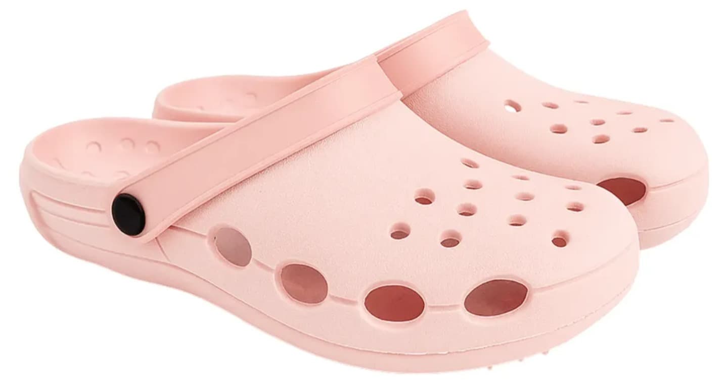 Babuche Ortopédico Clog Clássico Leve Macio Confort Ros - 1