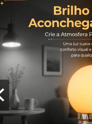 Kit 10 Lâmpada Bolinha Bivolt Bulbo Led Amarelo Quente 3w Bivolt E27 - 1