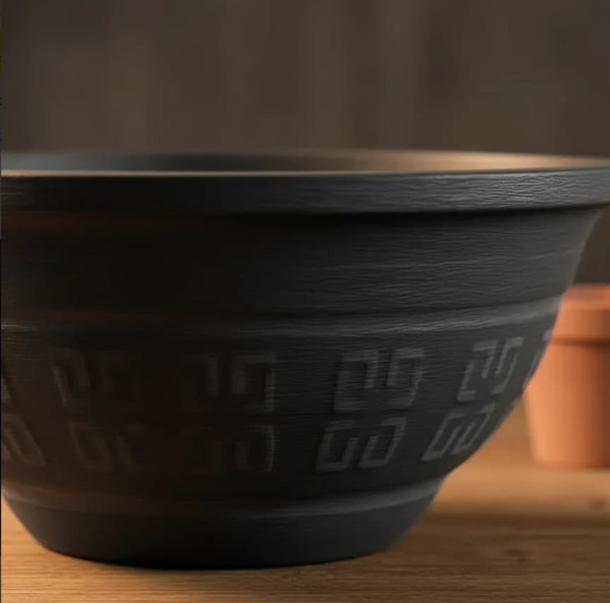 Vaso Tipo Cuia 6l Plástico Reforçado Jardim E Horta - 1