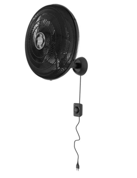 Ventilador Parede 50cm 6Pás Monta Fácil Preto Ventisol - 127V - 3
