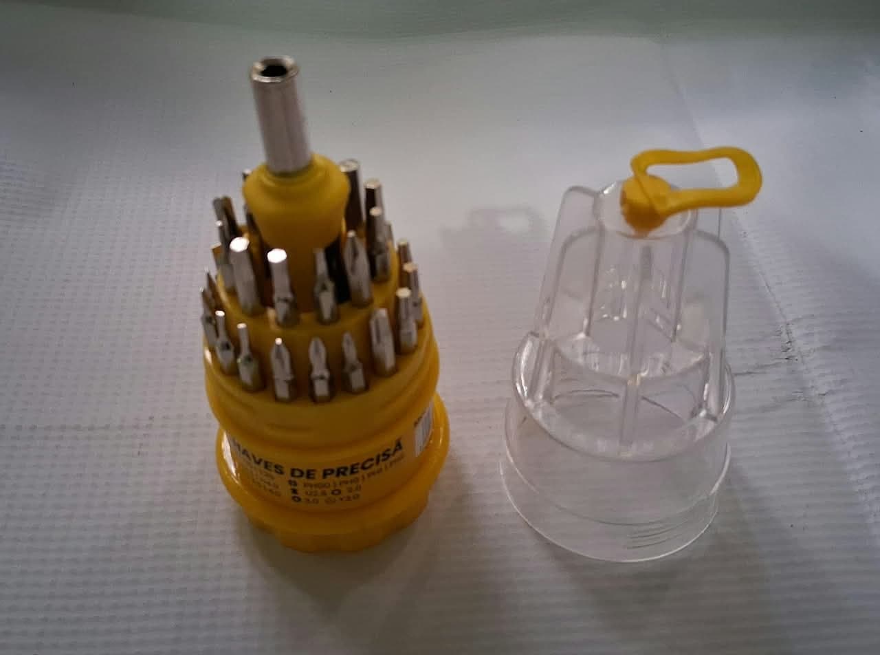 Kit Chaves Catraca 46 peças + Chaves Ponteiras Philips, Fenda e outras 31 peças - 3
