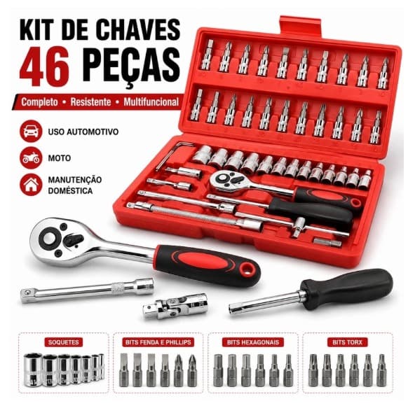 Bolsa de Ferramentas em lona + Ferramentas - 6