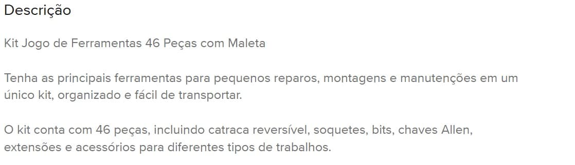 Bolsa de Ferramentas em lona + Ferramentas - 7