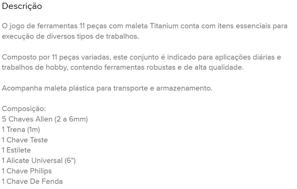 Bolsa de Ferramentas em lona + Ferramentas - 9