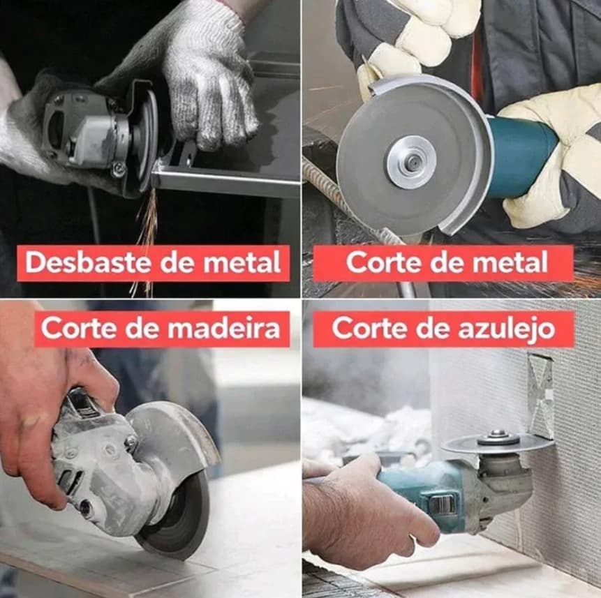 Esmerilhadeira Lixadeira Angular 850w 115 -127V - 2
