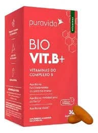 Bio Vit. B+ 30 Cápsulas Pura Vida Neutro - 1
