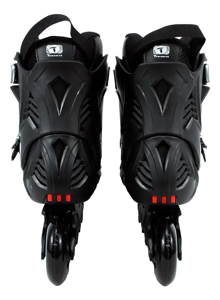 Patins Freestyle Traxart Dynamix Slalon Urban Preto Abec 7/ TAM 36/37 - 4