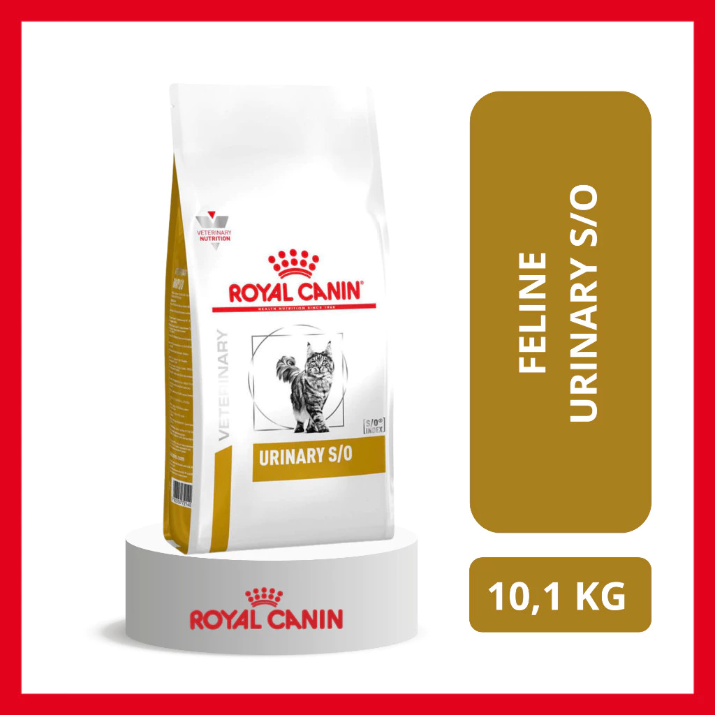 Ração Royal Canin Veterinary Diet Urinary S/o Gatos Com Cálculos Urinários 10.1 Kg - 1