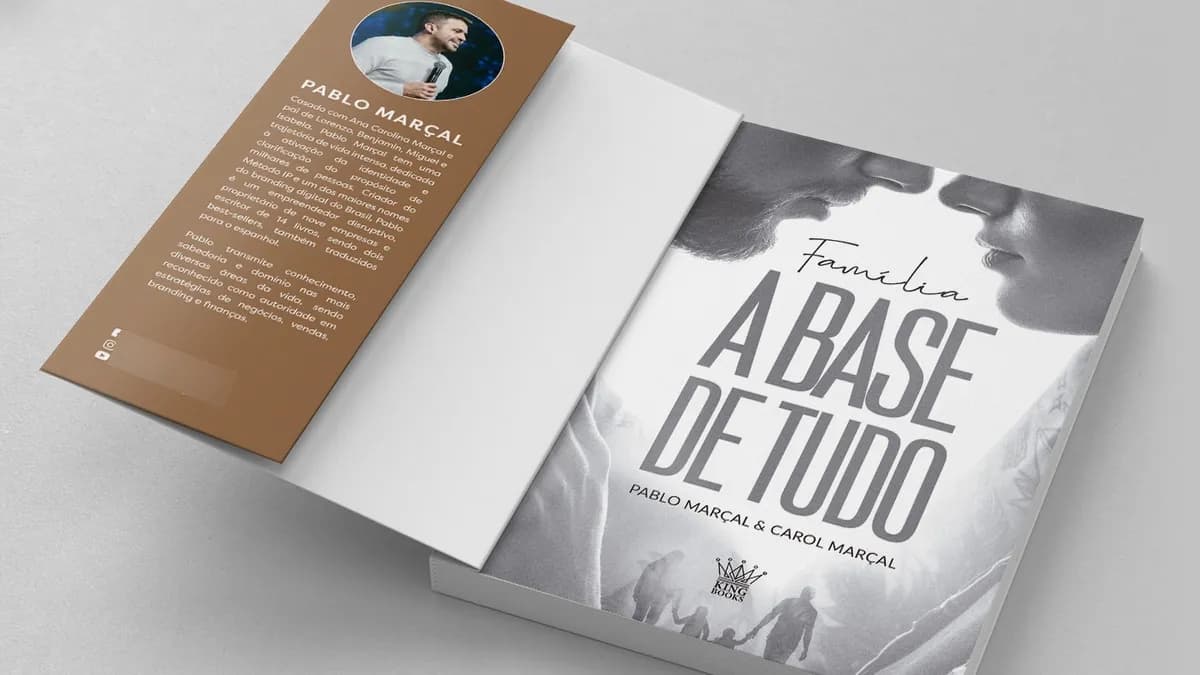 Livro Família A Base De Tudo - Pablo Marçal E Carol Marçal - 2