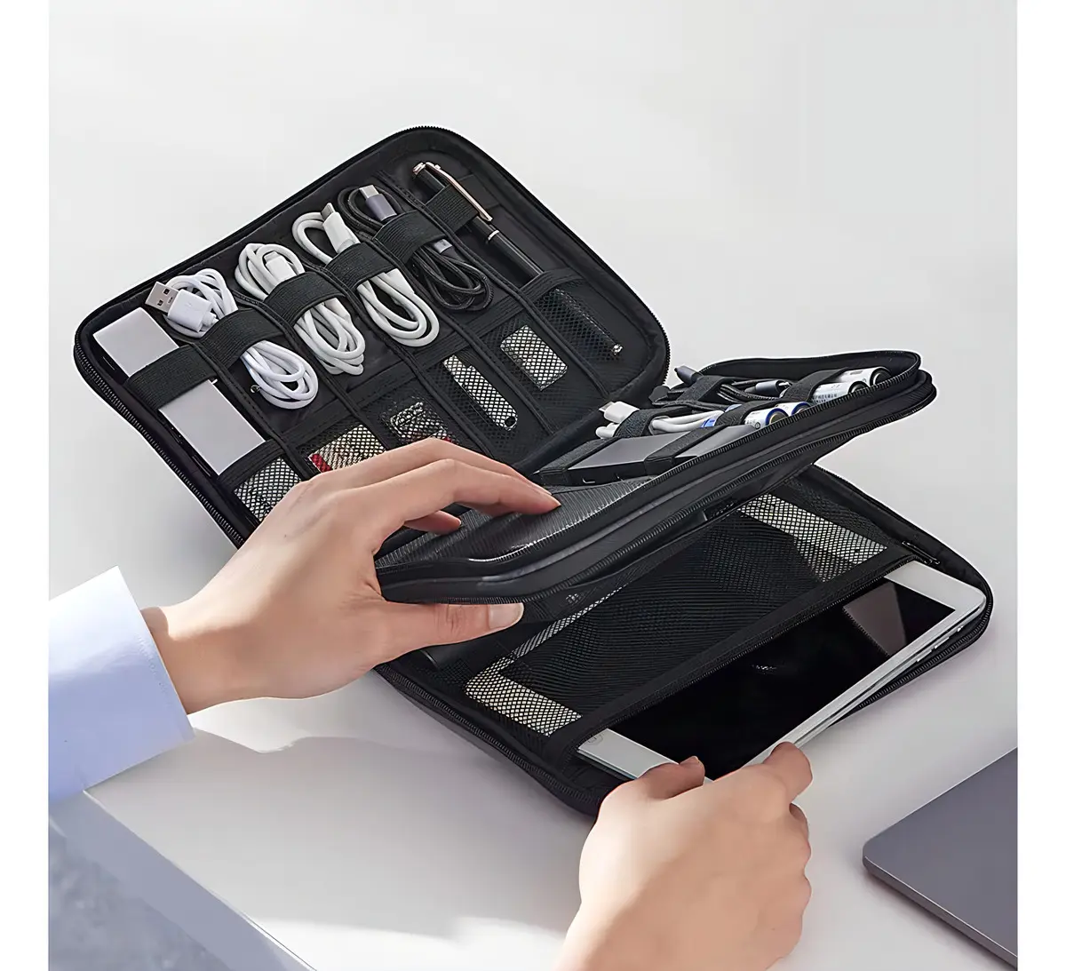 Case Bag Estojo Organizador Ugreen Para Cabos Hd Acessórios - 1
