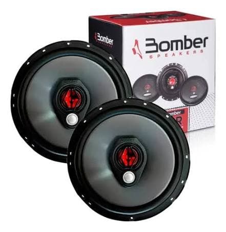 Par Alto Falantes Bomber Triaxial Bbr 6 Pol 50w Rms - 1