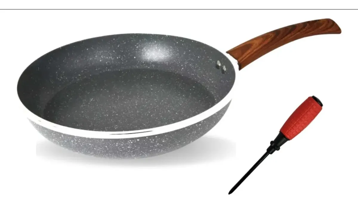 Frigideira Em Alumínio Fundido 28cm Indução Fogão A Gás - 2