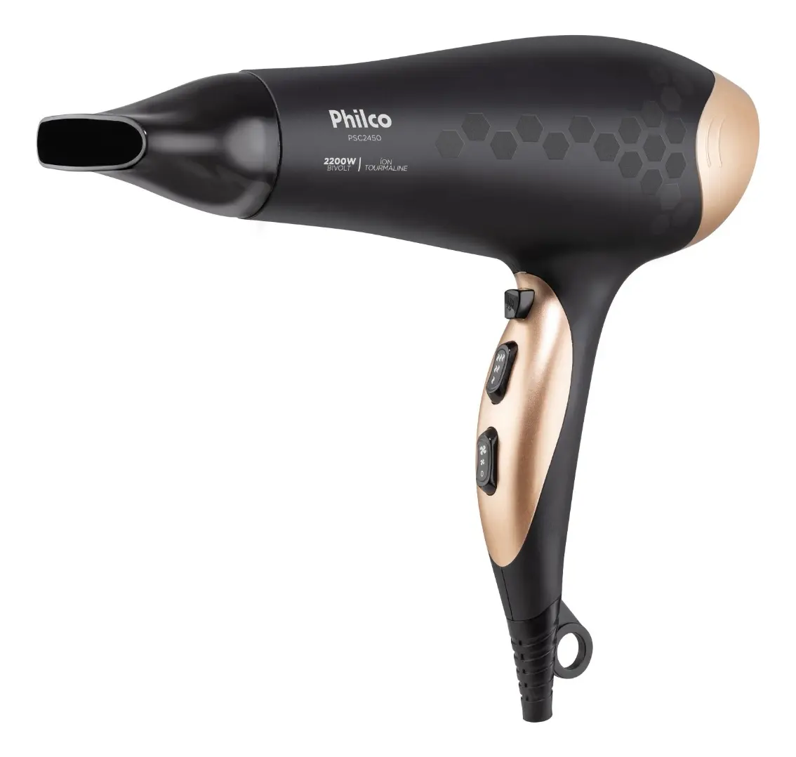 Secador De Cabelos Philco Biv 2200w Psc2450 Íons Tourmaline - 4