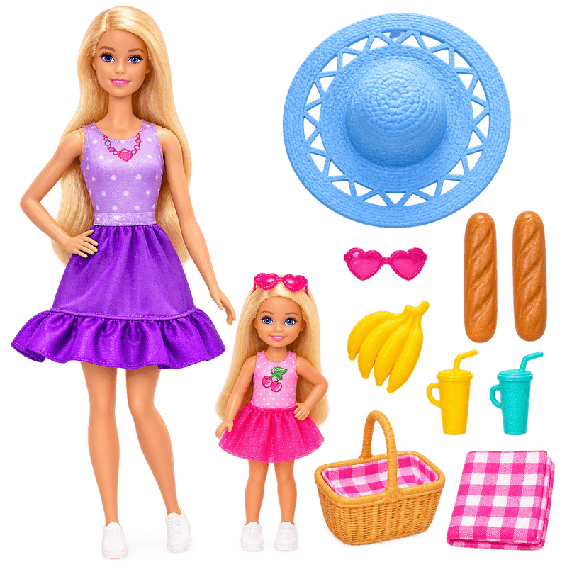 Barbie Malibu Chelsea Piquenique Com Acessórios Mattel - 4