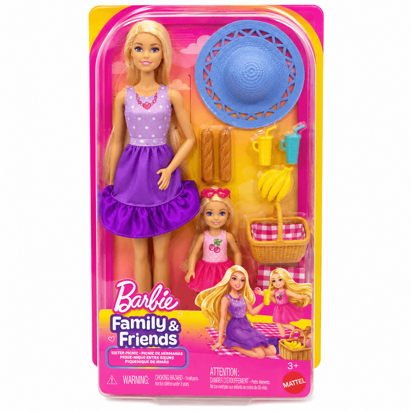 Barbie Malibu Chelsea Piquenique Com Acessórios Mattel - 5