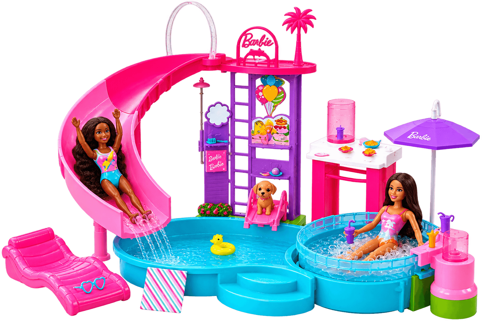 Barbie Piscina dos Sonhos Mattel JFP01 Com Acessórios - 4