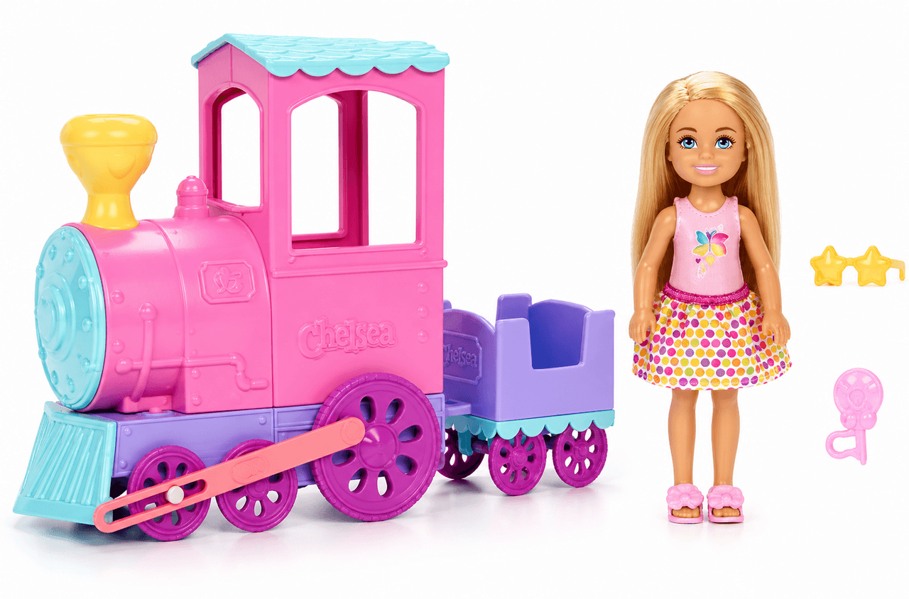 Barbie Chelsea Trem de Carnaval com Boneca Mattel JFL60 - 5