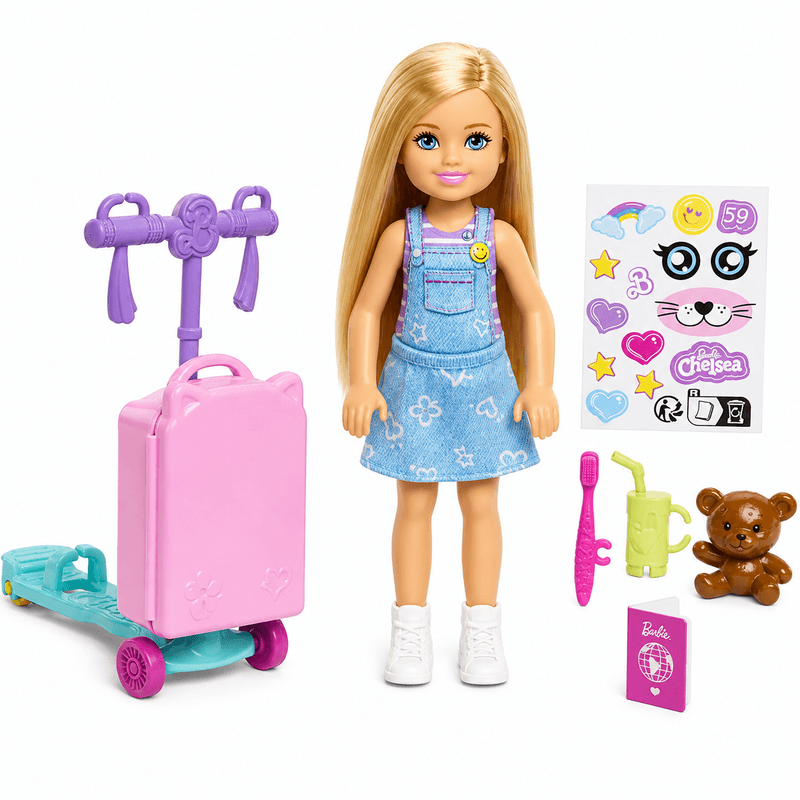 Barbie Chelsea Aventuras Sem Limites Mattel JMJ46 - 5