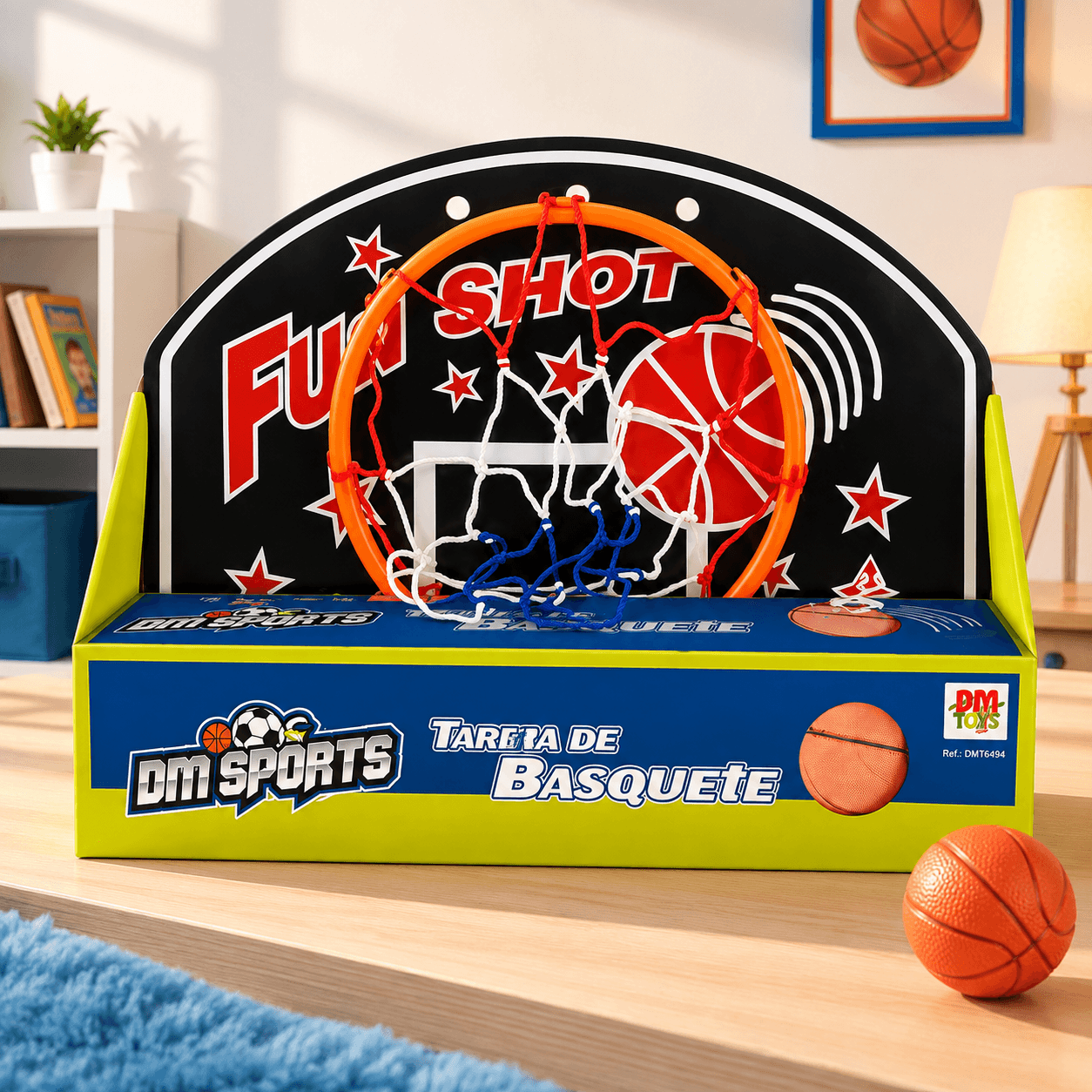 Tabela de Basquete DM Sports com Bola DMT5938 - 2