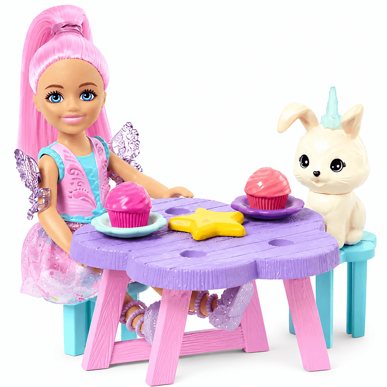 Barbie Chelsea Um Toque de Magia e Pégaso Mattel HNT67 - 6
