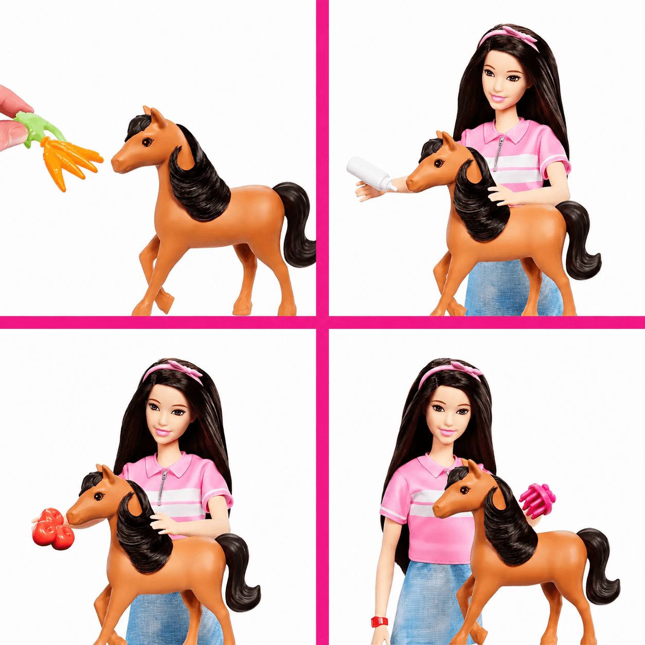Barbie Mysteries Cuidado de Pôneis Renee HXJ40 - 4