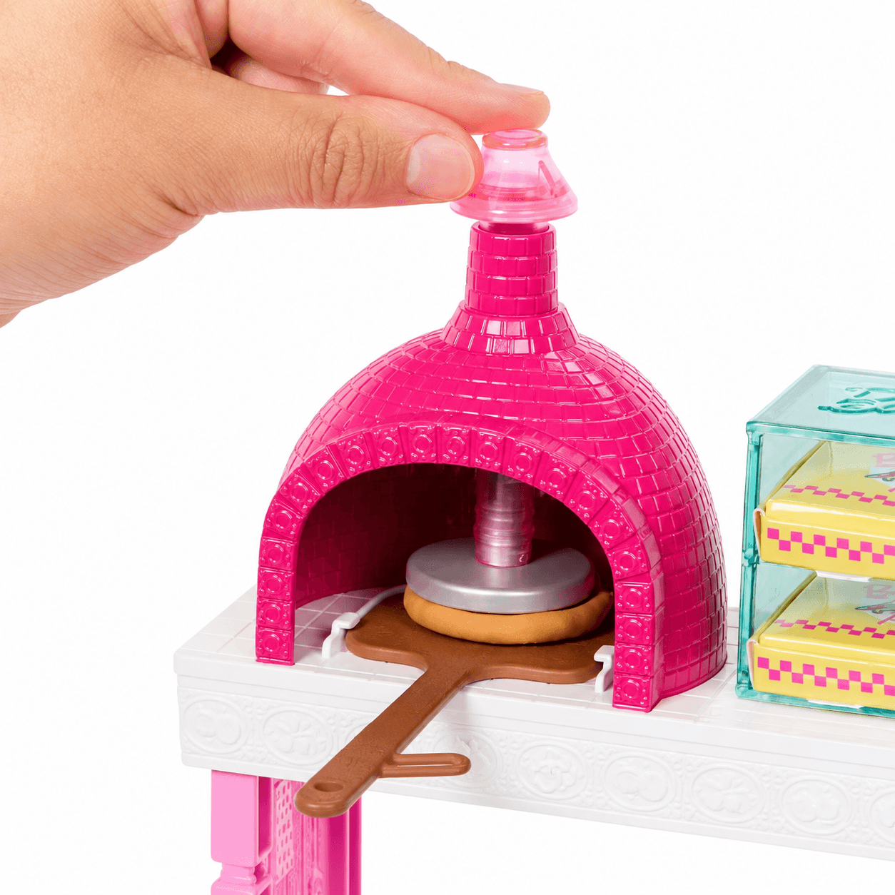 Barbie Pizzaria com Boneca 25 Acessórios JMK21 - 2