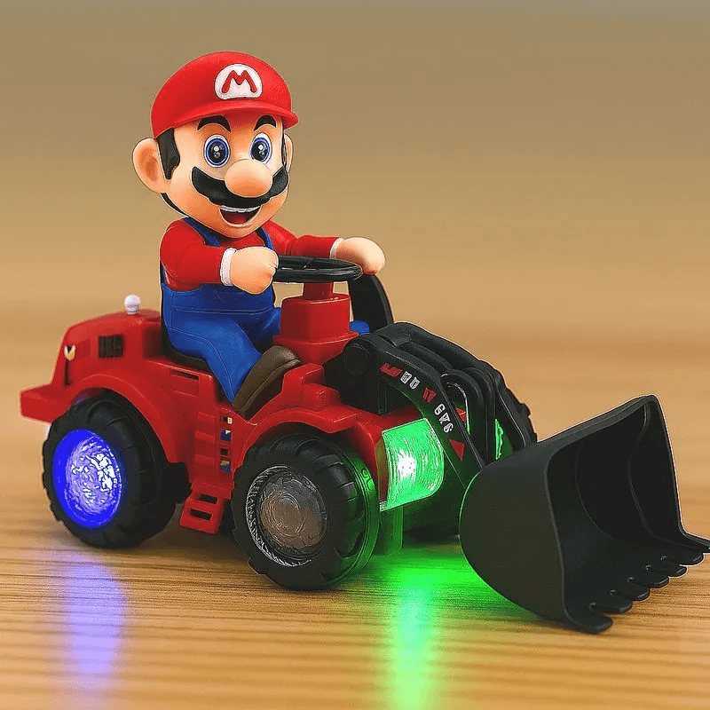 Trator Mario Bate e Volta Toy King TK-AB8369 - 1