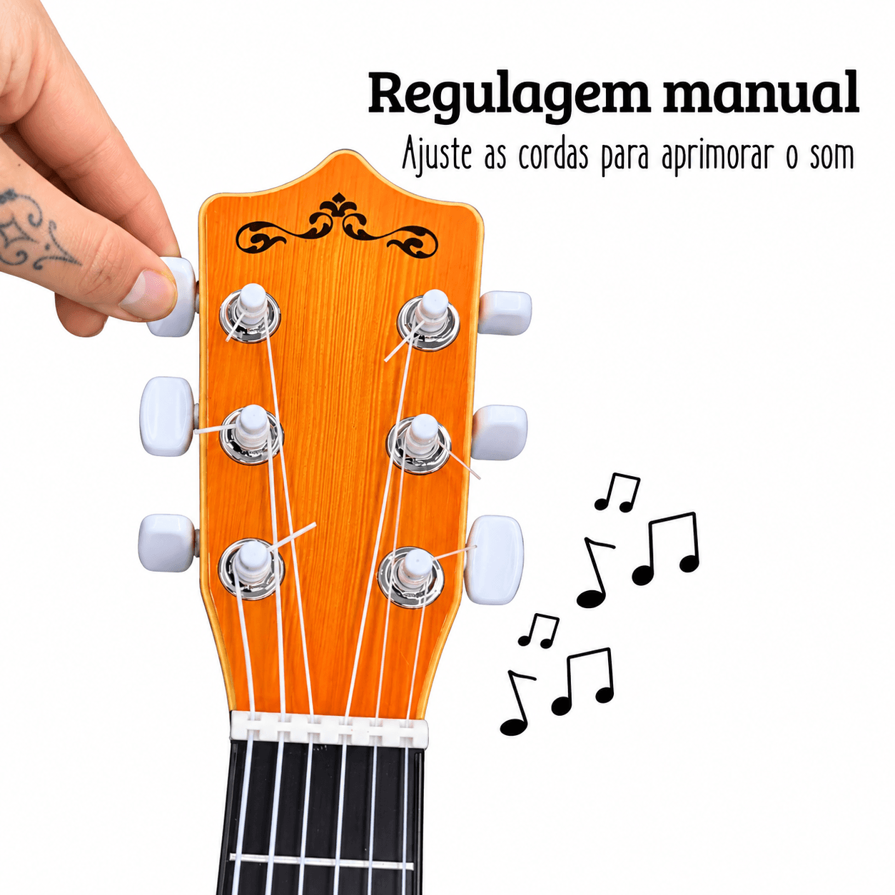 Violão Infantil 68cm com Capa Dony Toys 231527 - 1