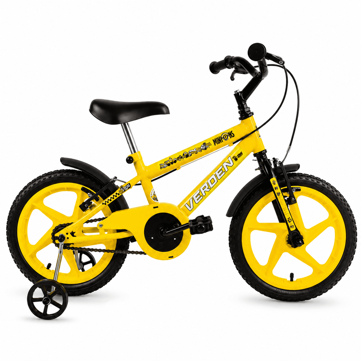 Bicicleta Infantil Minions Aro 16 Verden 10589 - 2