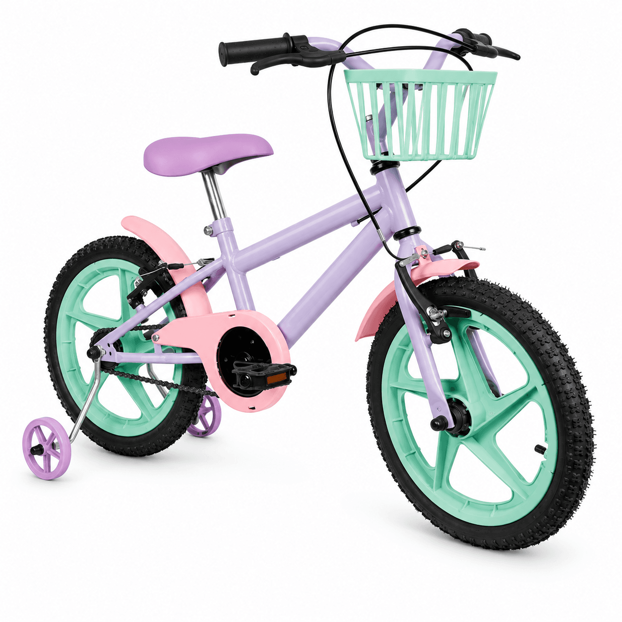 Bicicleta Infantil Casa Mágica da Gabby Aro 16 Verden - 3