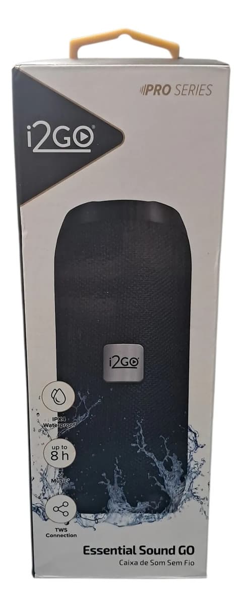 Caixa De Som Bluetooth I2go Essential Sound Go 10w Preto Preto 127/220v - 3