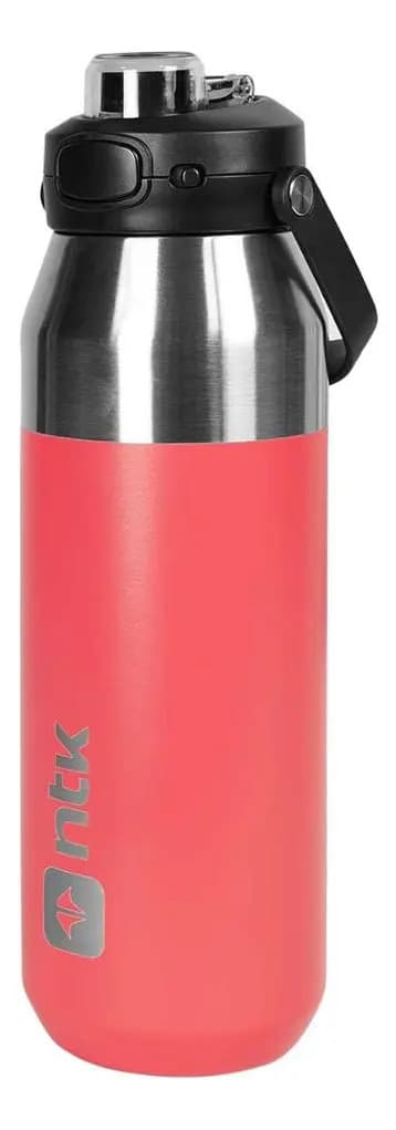 Garrafa Termica De Agua Isomax Nautika - 1l Cor Rosa - 1