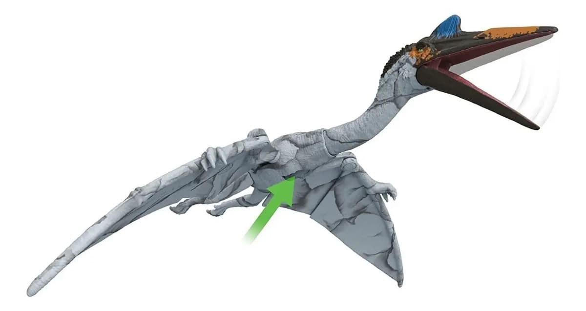 Mattel Quetzalcoatlus, Domínio Do Mundo Jurássico - 1