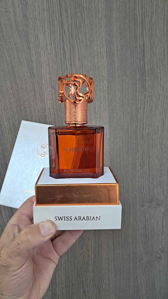 Perfume Swiss Arabian Amber 07 Eau De Parfum 50ml Para Mulheres Original Importado - 1