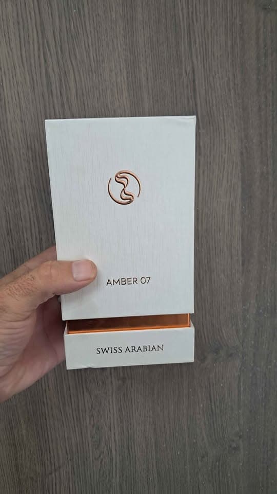 Perfume Swiss Arabian Amber 07 Eau De Parfum 50ml Para Mulheres Original Importado - 2