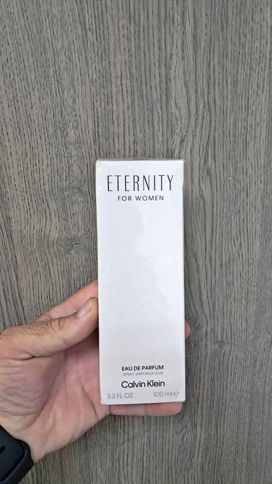 Perfume Calvin Klein Eternity Feminino eau de Parfum 100ml Original Importado - 1