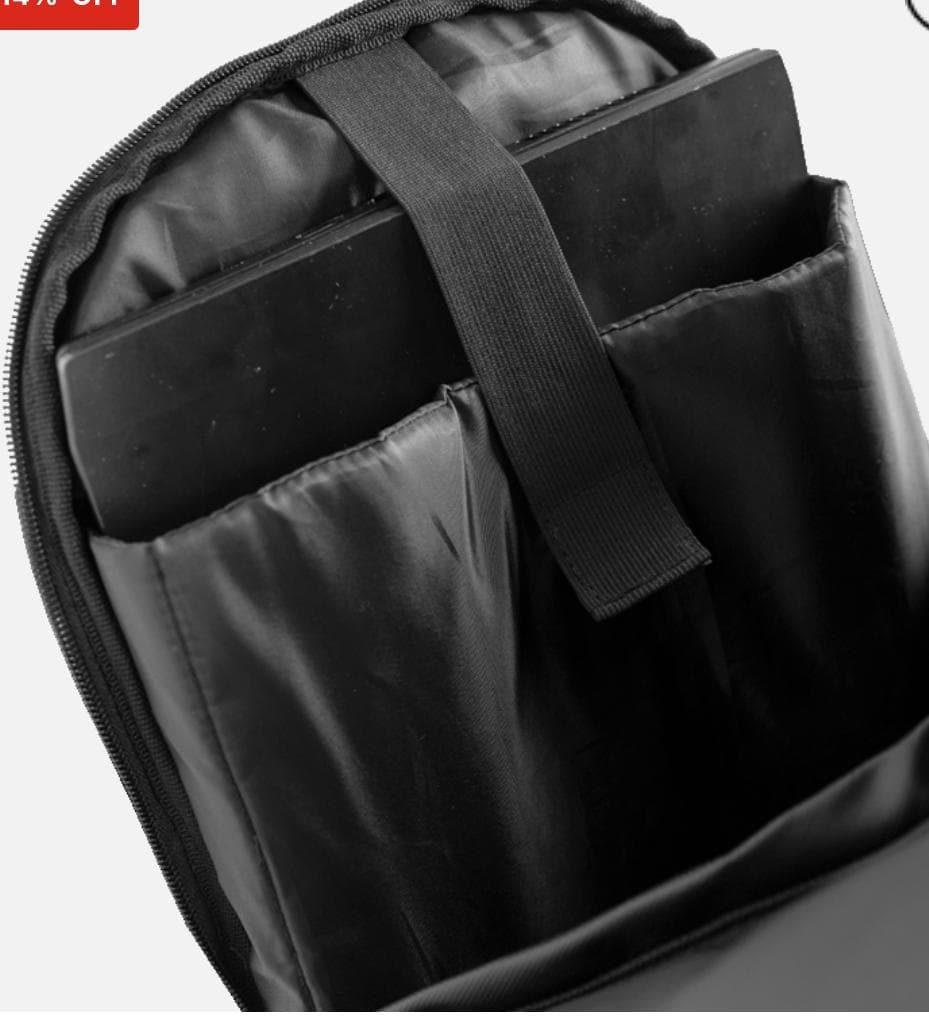 Mochila Carrinho Grande 360º 2 em 1 Notebook 15,6 Sestini Hydroblock Work Preto - Sestini - 3