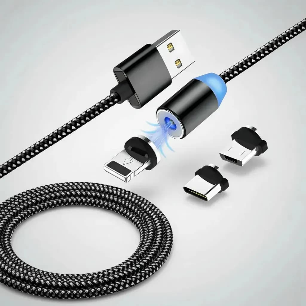 Kapbom Usb-a Tipo C/micro Usb/lightning Usb Preto - 5