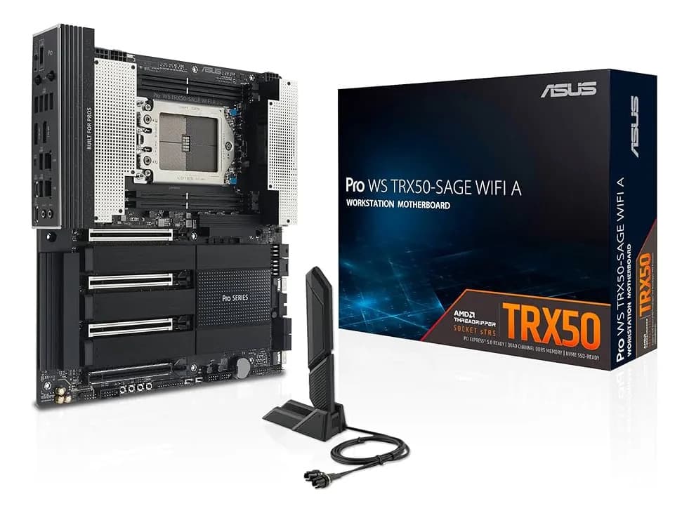 Placa-mãe Amd Pro Ws Trx50-sage Wi-fi A Workstation Preto - 1