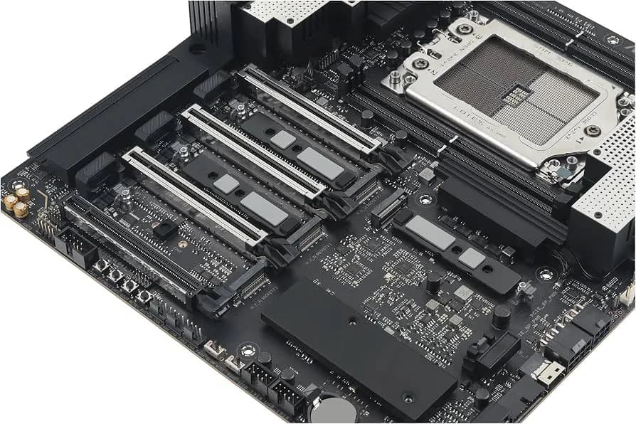 Placa-mãe Amd Pro Ws Trx50-sage Wi-fi A Workstation Preto - 3