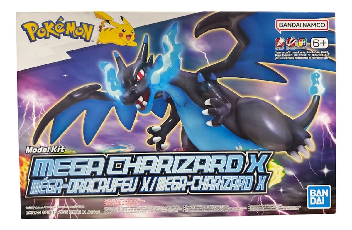 Mega Charizard X Pokémon Model Kit Bandai Hobby Pokémon - 1