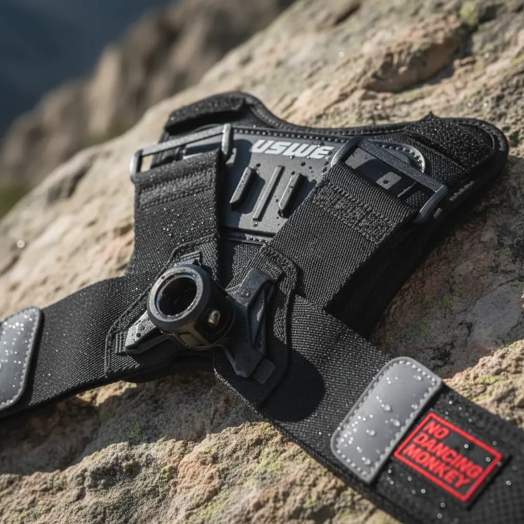 Suporte Para Gopro Uswe M-xl Preto Preto - 4