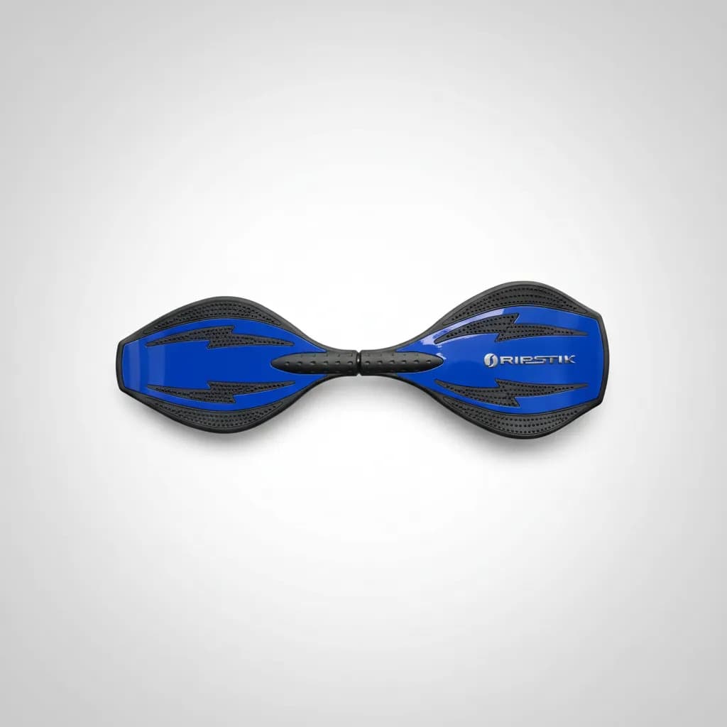 Skateboard Ripstik Com 2 Rodas 360o Azul Branca, Azul Prateado - 6