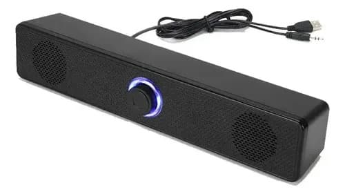 Caixa De Som Soundbar 2.0 Com Bluetooth E-3511 Preto - 1